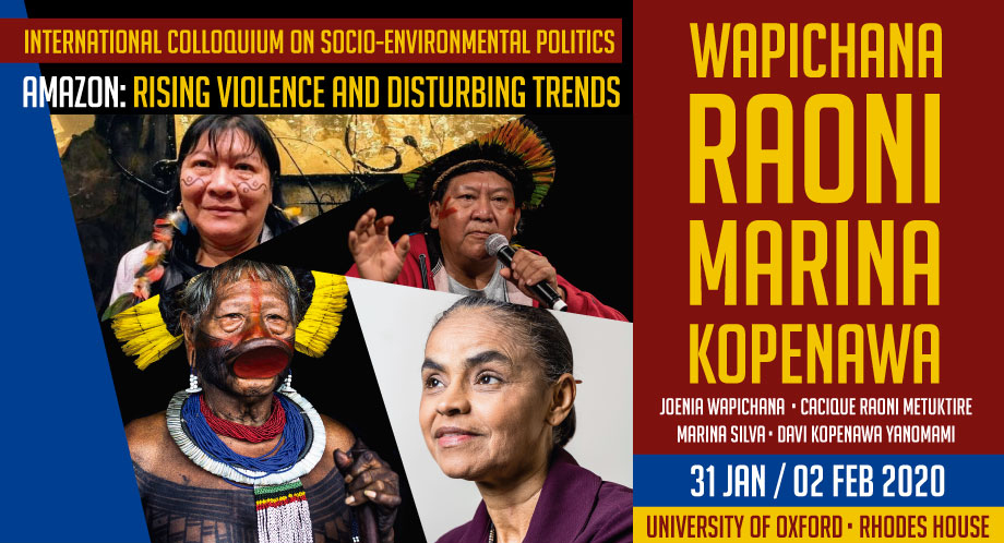 International Colloquium on socio-environmental politics “Amazon: rising violence and disturbing trends”