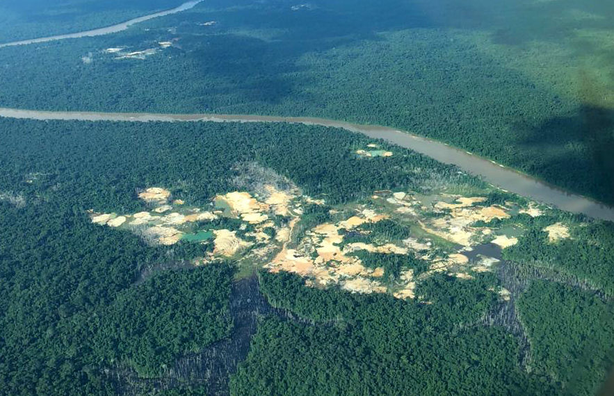 El azote del oro en la Pan-Amazonia