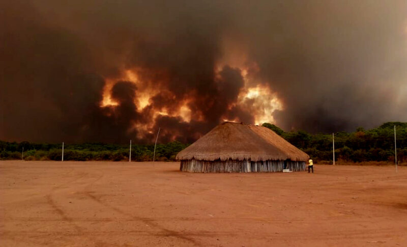 terra indígena queimada xingu mato grosso